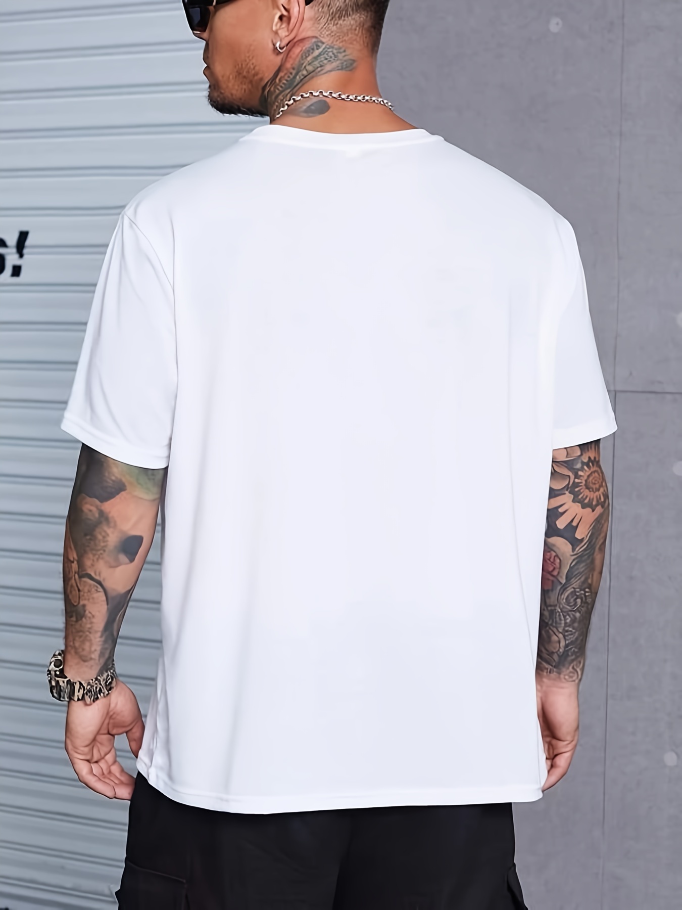 tees for and roll print t shirt casual short sleeve crew neck tshirt for fall graphic tees for men tops as gifts details 1