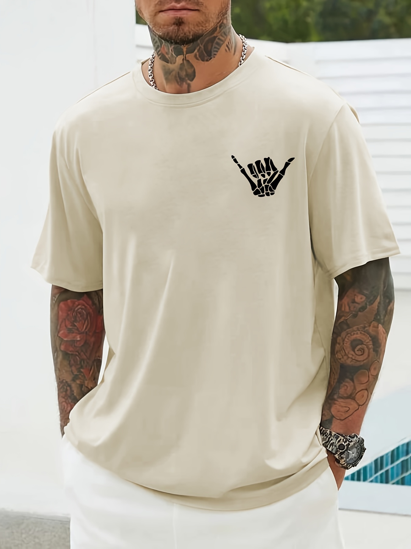 tees for and roll print t shirt casual short sleeve crew neck tshirt for fall graphic tees for men tops as gifts details 11