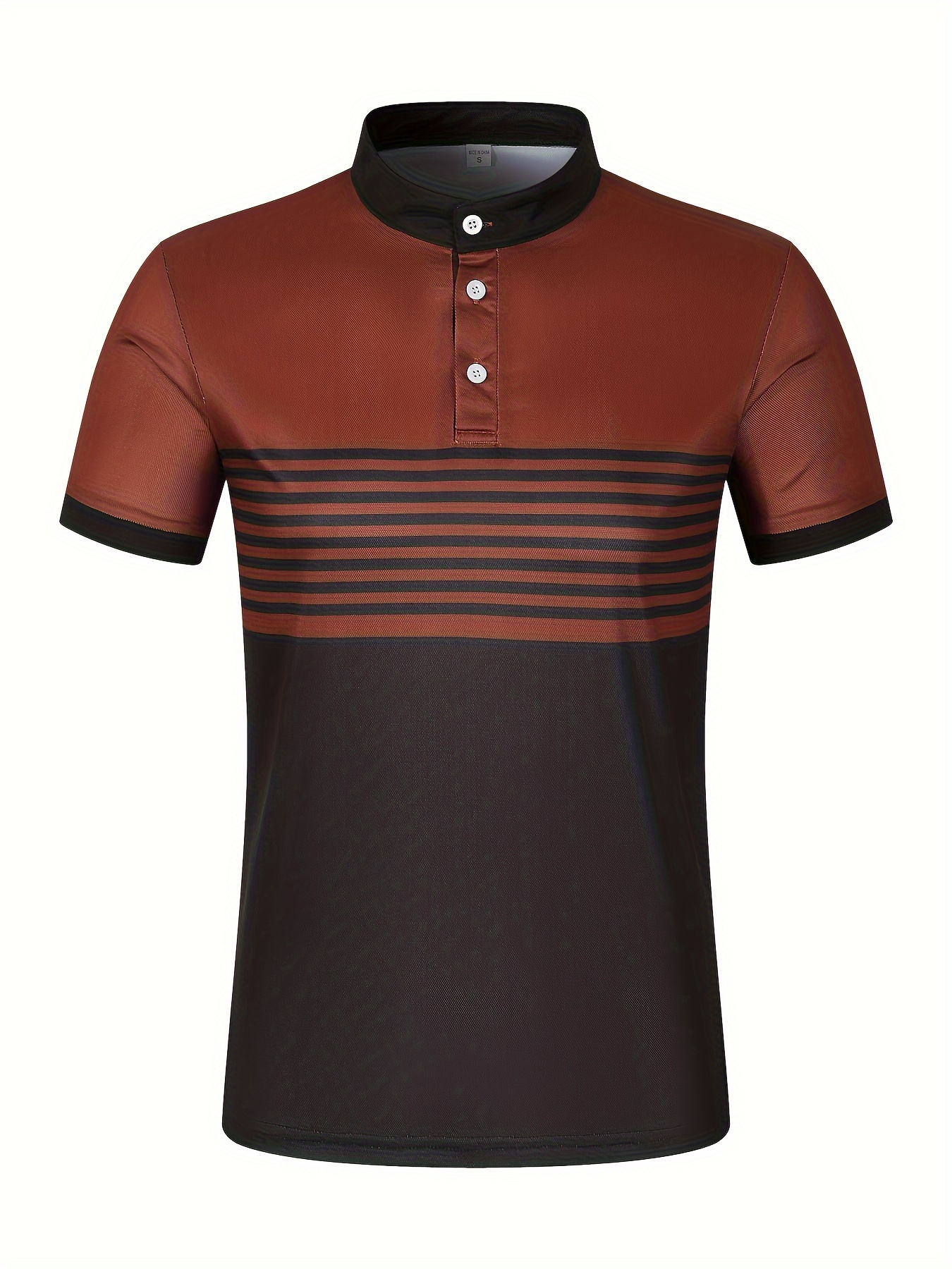 summer mens fashionable lapel short sleeve t shirt suitable for commercial entertainment occasions such as tennis and golf mens clothing as gifts details 1