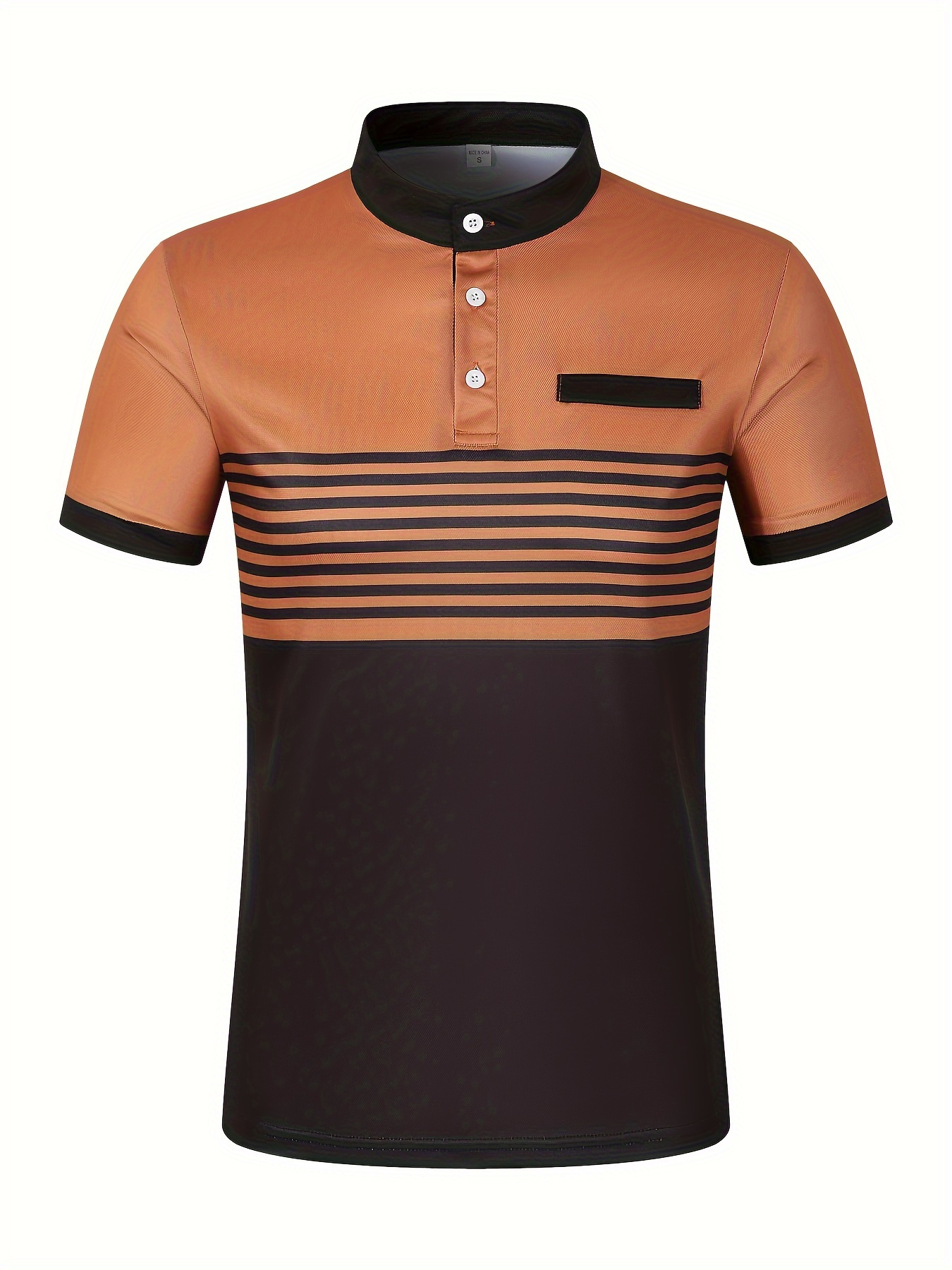 summer mens fashionable lapel short sleeve t shirt suitable for commercial entertainment occasions such as tennis and golf mens clothing as gifts details 4